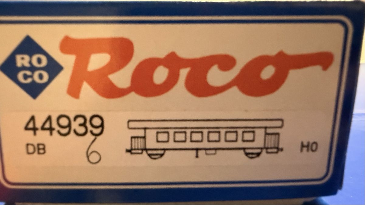 Roco Modelleisenbahnen: Roco 44939 Reisezugwagen DB H0 NEU – Neu (gemäss Beschreibung) aus Frick von Freddoo93 2