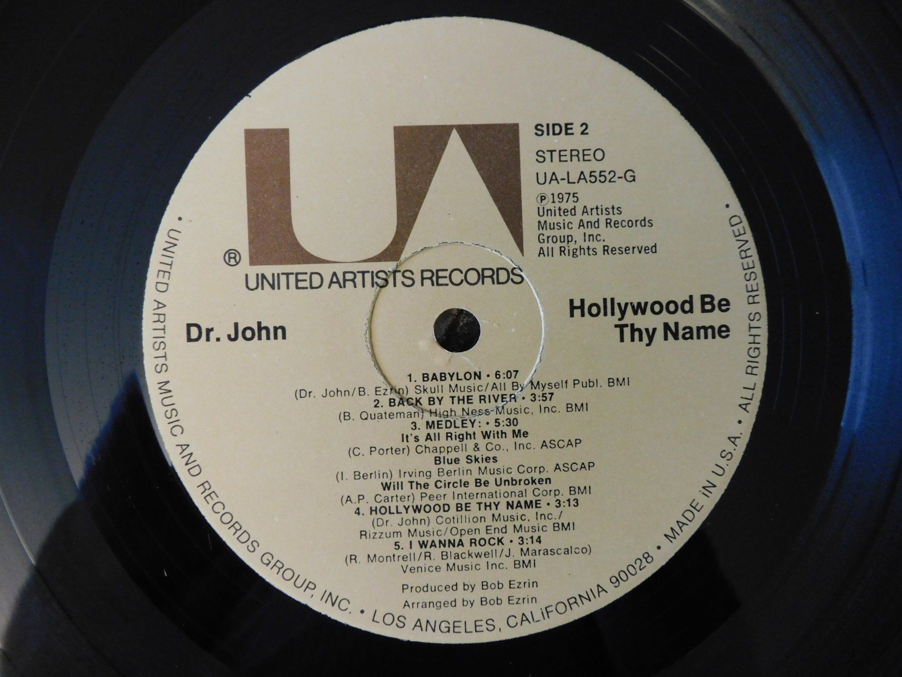 Dischi in vinile: Dr. John – Hollywood Be Thy Name - US - 1975 – Usato da Emmenbrücke venduto da Dickens 4