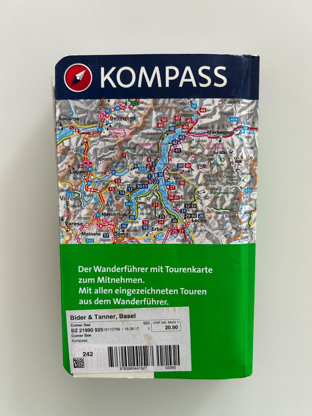 Livres: KOMPASS Wanderführer Comer See + Karte 5746 – D'occasion à Ettingen par sagada81 1