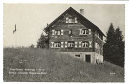 Stoos Blümlisegg (SZ) Skihaus Turnverein Unterstrass ZH 1952