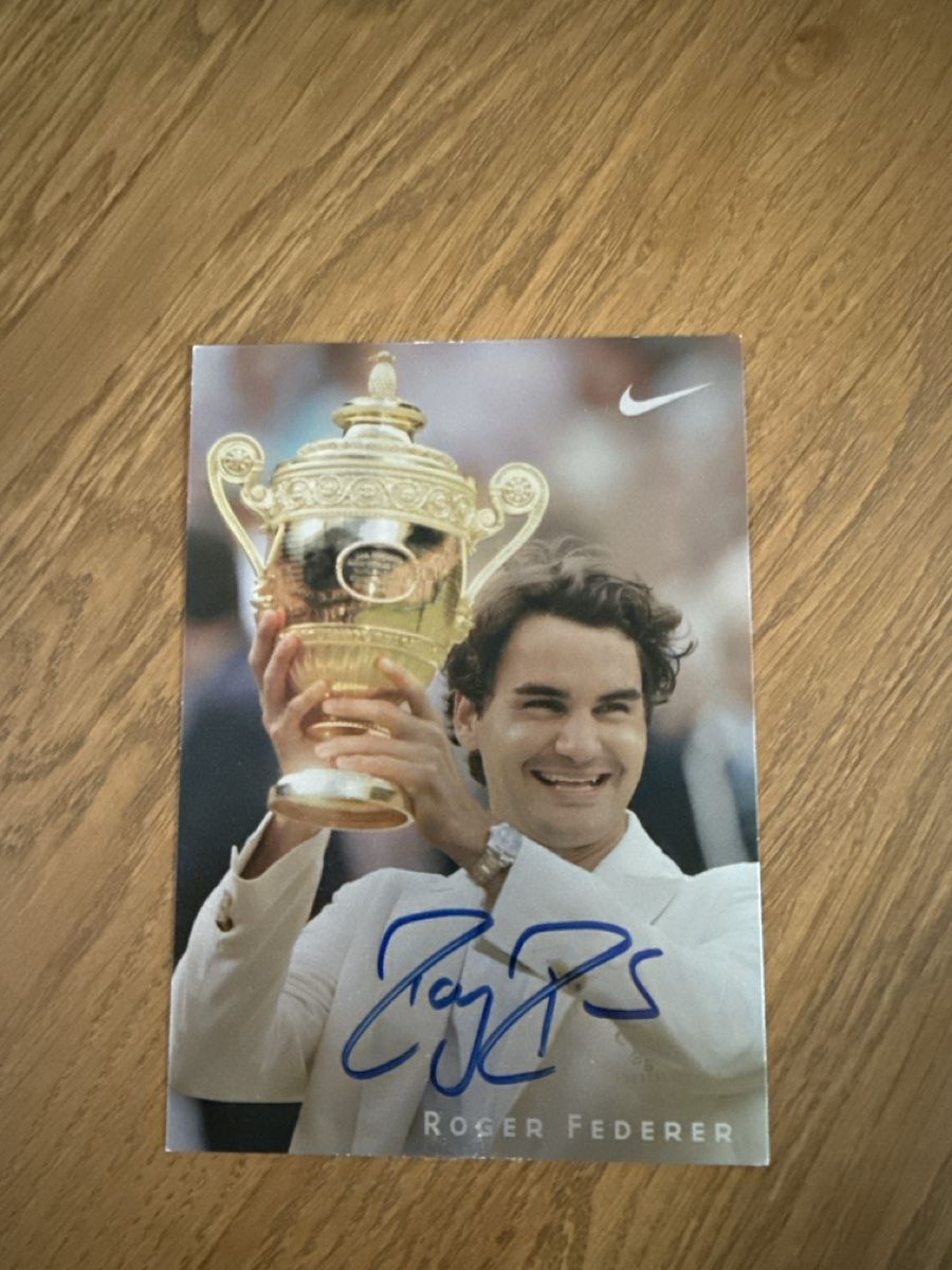 Autographes: Roger Federer Autogramm – D'occasion à Ins par Mi_Ro93