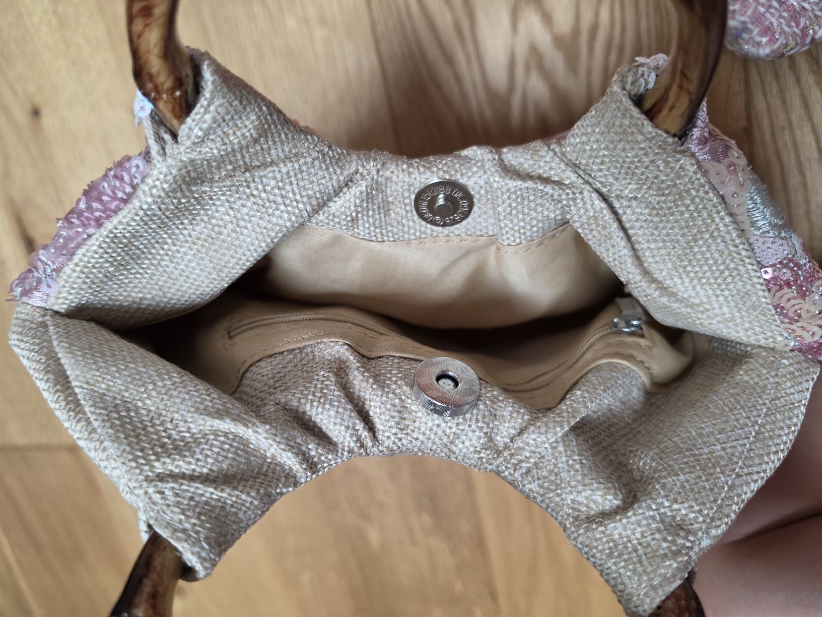 Borse da donna: Handtasche mit Bambus Griff – Nuovo (secondo la descrizione) da Kefikon TG venduto da Livline 2