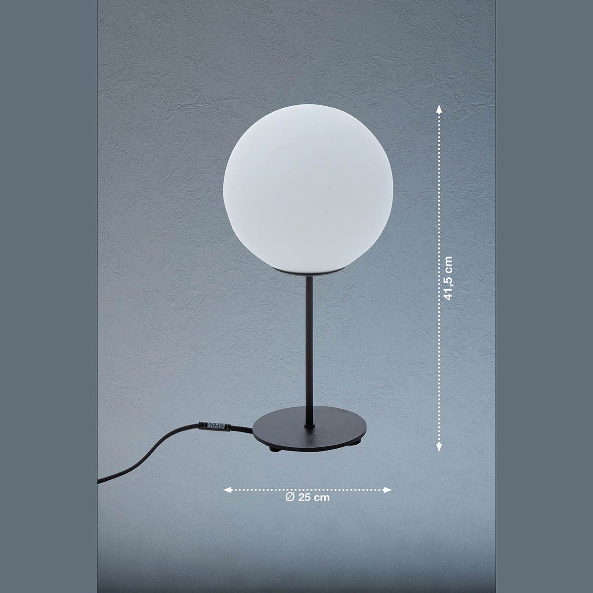 Lampen: Tischleuchte, Glasschirm, 42 cm Höhe – Neu (gemäss Beschreibung) aus Kreuzlingen von Smart-Light 2