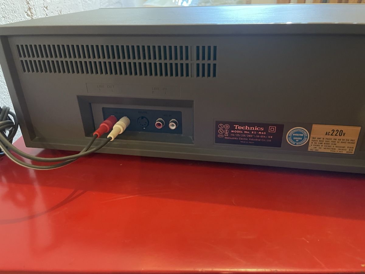 Technics Lettore multimediale & Streamer: Technics M63 Kassettendeck 3 Head - Vintage – Usato da Zürich venduto da beli_30 6