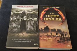 LE LABYRINTHE TOME 1 ET 2 LIVRE ET FILM DE JAMES DASHNER FR