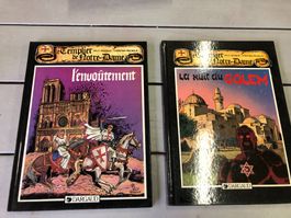 LE TEMPLIER  DE NOTRE-DAME  °°°°  2 ALBUMS  °°°°  E.O