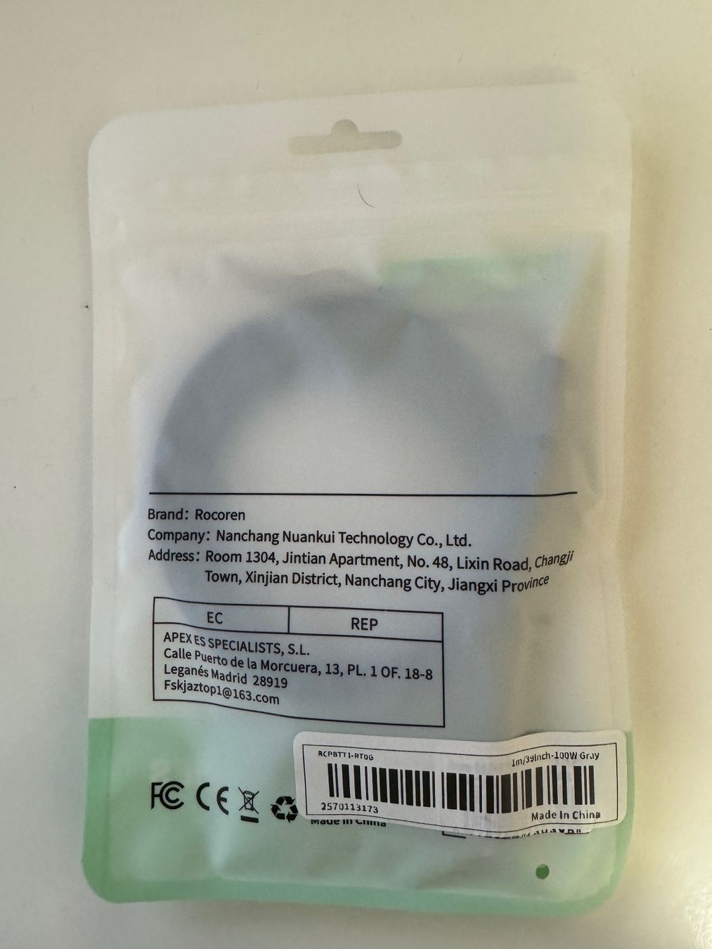 Cavi: 1m USB-C Kabel Schwarz 100W – Nuovo e nell'imballaggio originale da Erstfeld venduto da Mario_boe0 1