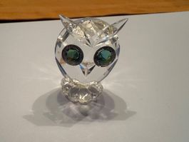 Suesse Deko-Eule aus Kristallglas, ideales Geschenk🦉!