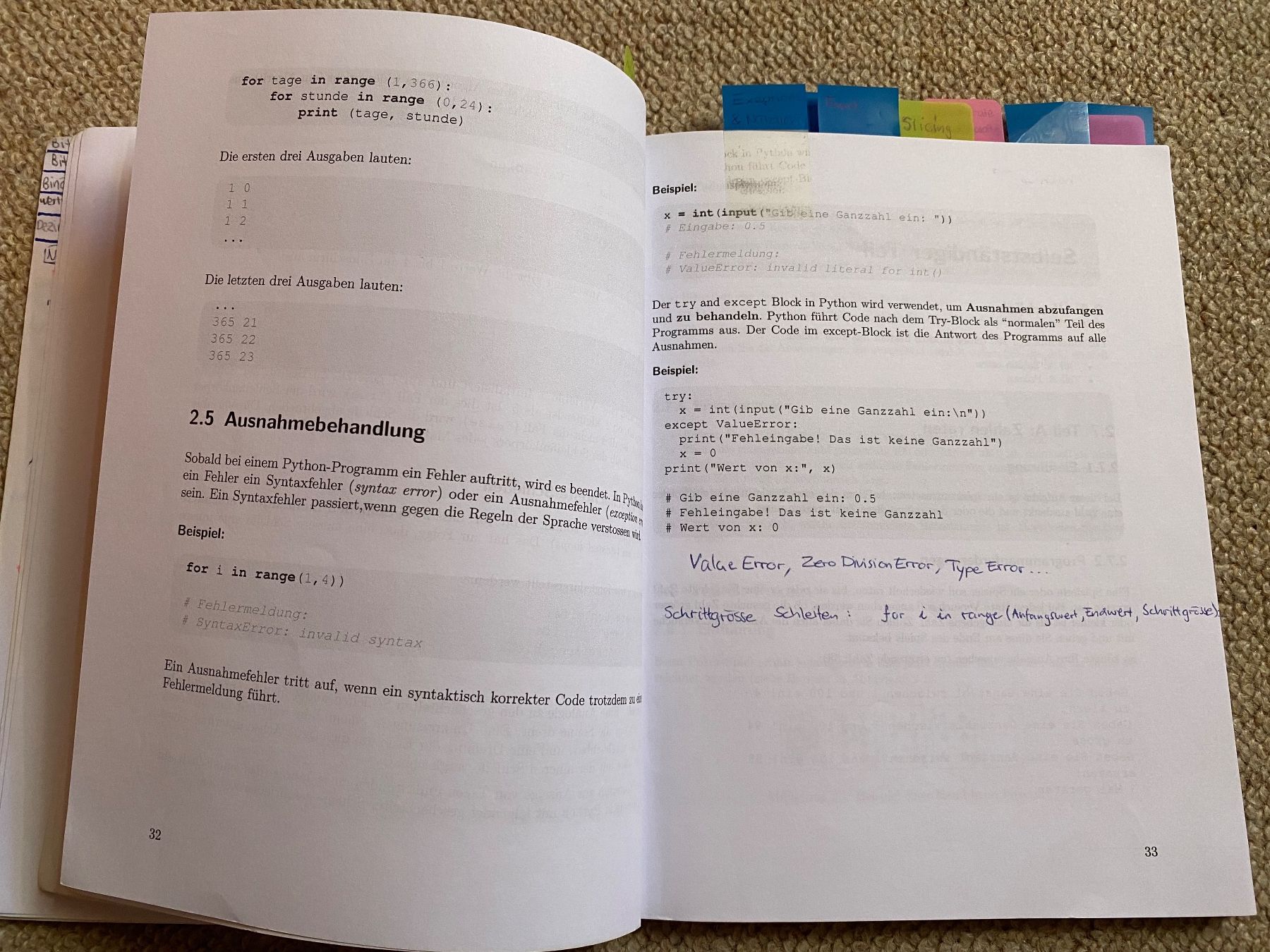 Livres: Einführung in die Programmierung mit Python und MATLAB – D'occasion à Ebmatingen par 777_cq5g 5
