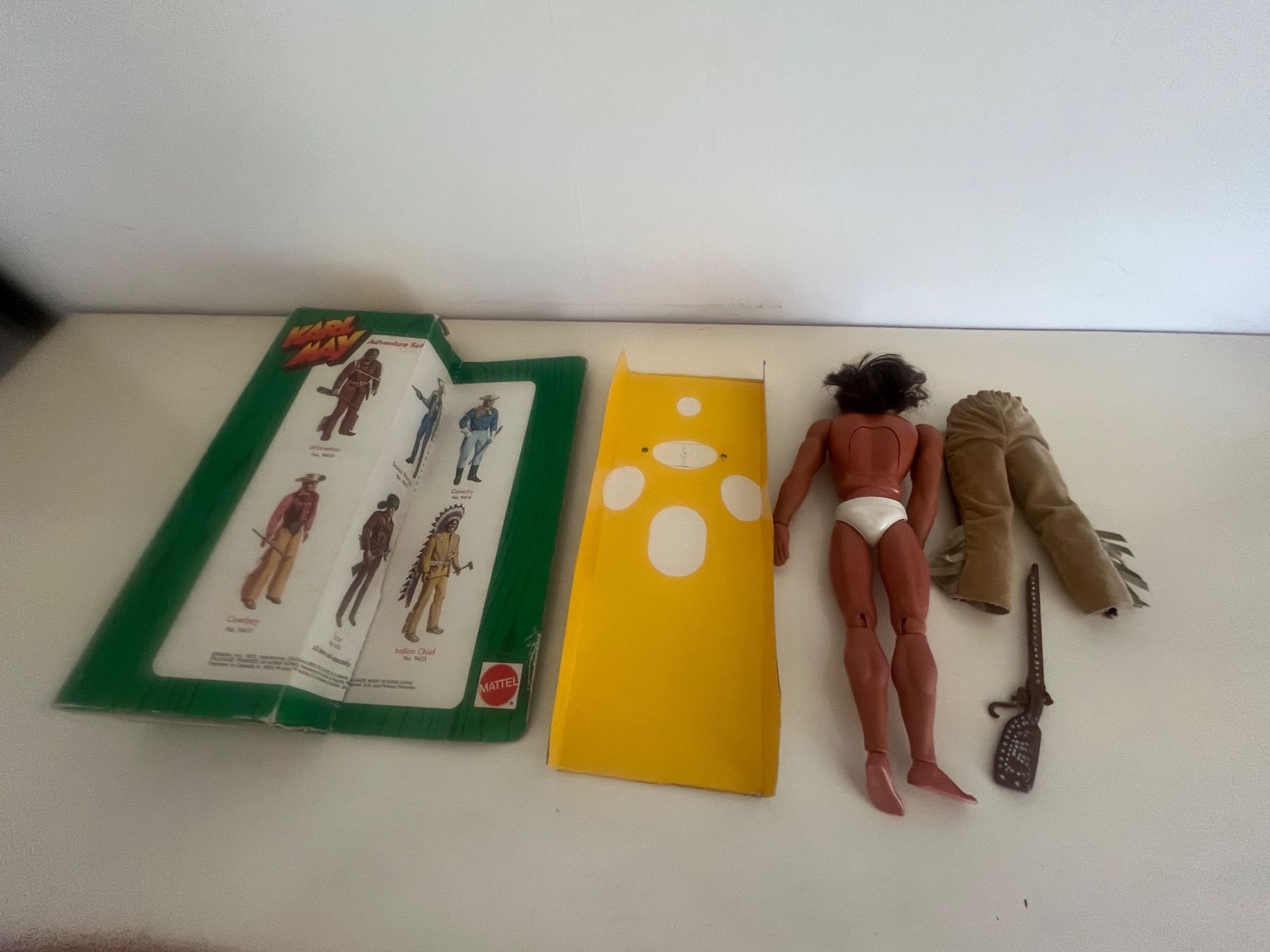 Figuren: Big Jim Winnetou Mattel – Gebraucht aus Wabern von Housi78 7
