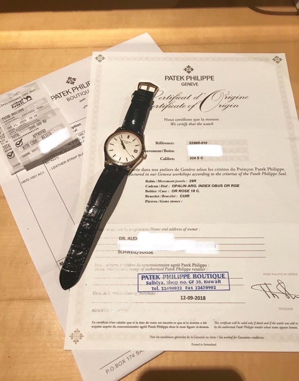 Patek Philippe Orologi: Patek Philippe Calatrava 5296R – Usato da Horgen venduto da PatekVacheron 3