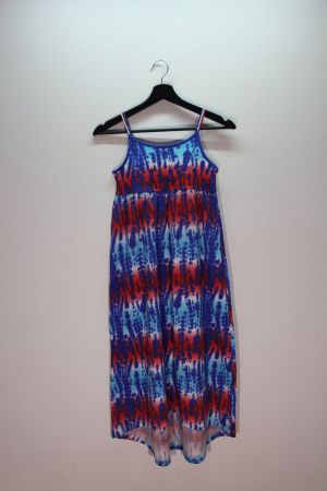Buntes Trägerkleid, Gr. 40 Blau-Rot-Weiss, NEU!