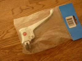 Fahrrad Bremsgriff Oldtimer silber NEU original verpackt