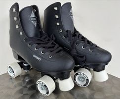 Oxelo Rollschuhe Kunstlauf Quad 100, Gr. 39, schwarz