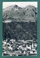 Davos mit Schatzalp, 1953, gelaufen