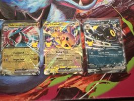 Salamence ex, Pikachu ex & Umbreon ex 30th EN