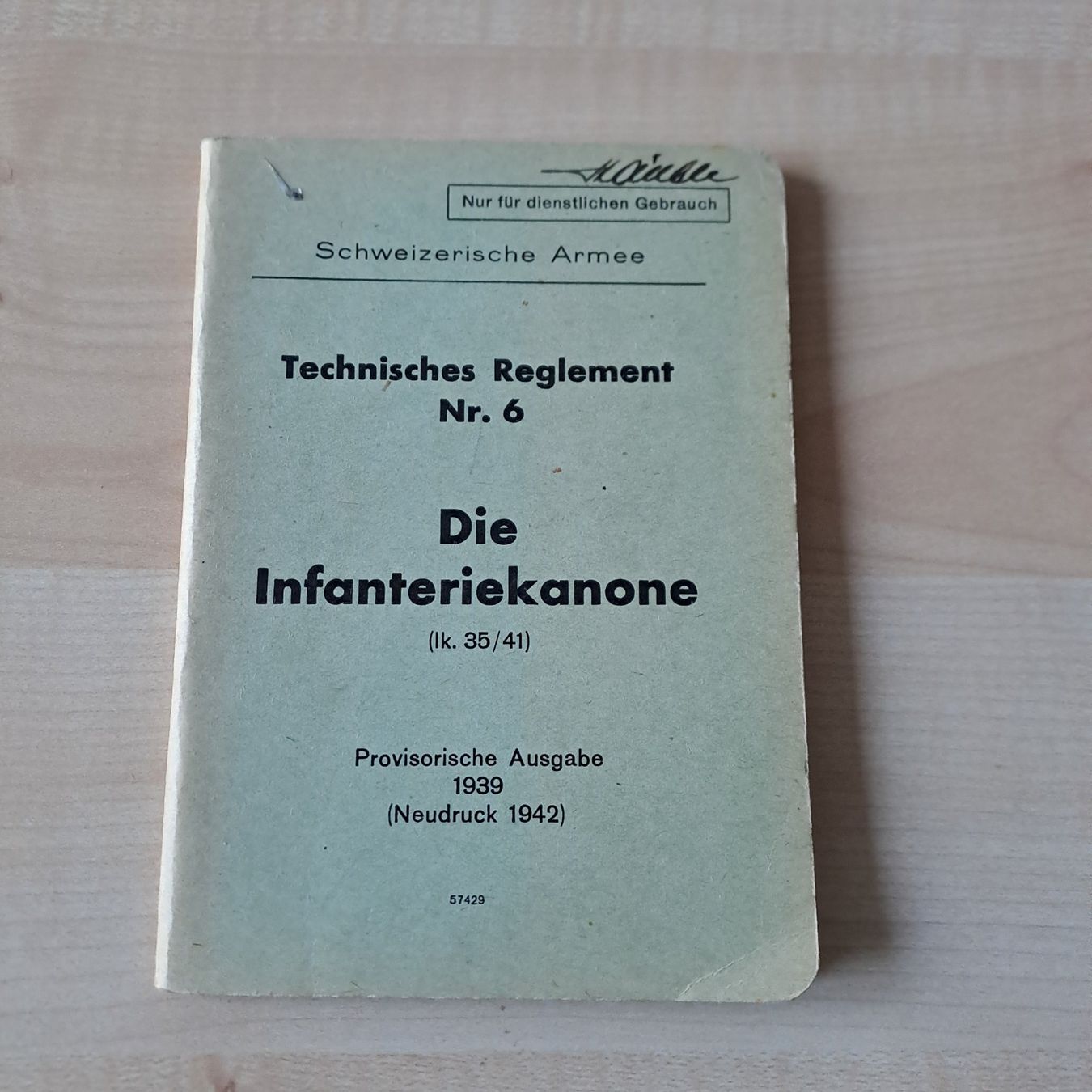 Livres: Die Infanteriekanone 35/41 – D'occasion à Gipf-Oberfrick par Mig_29