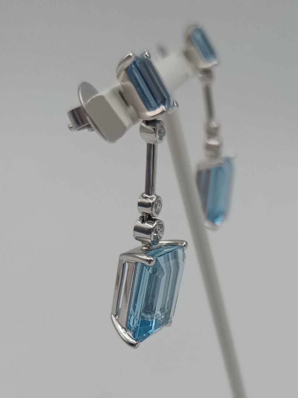 Gübelin Ohrringe & -stecker: GÜBELIN "CLASSIC GEMS" AQUAMARIN OHRSCHMUCK – Neu (gemäss Beschreibung) aus Luzern von EdiGem 4