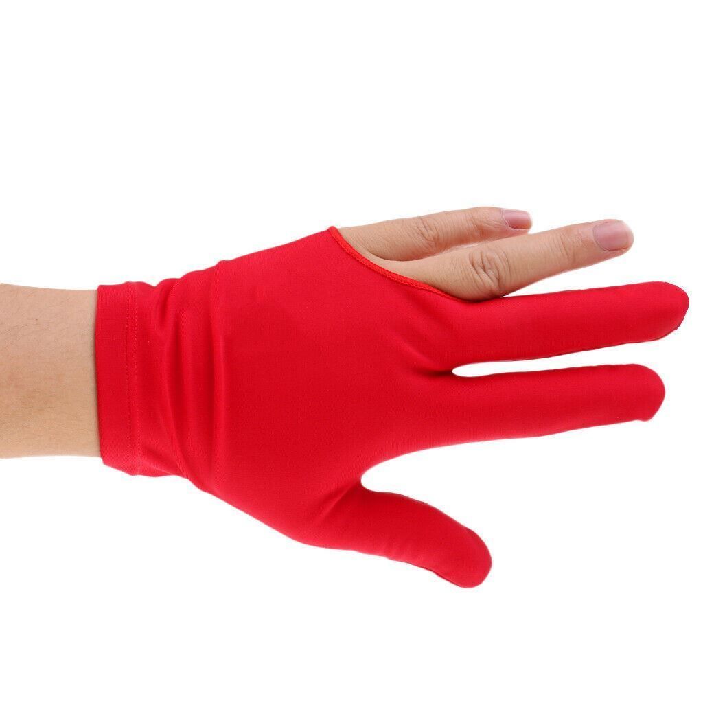 Guanti & manicotti: Rot Billard Handschuh 3 Finger Hand – Nuovo (secondo la descrizione) da Kirchdorf AG venduto da Apost008 3