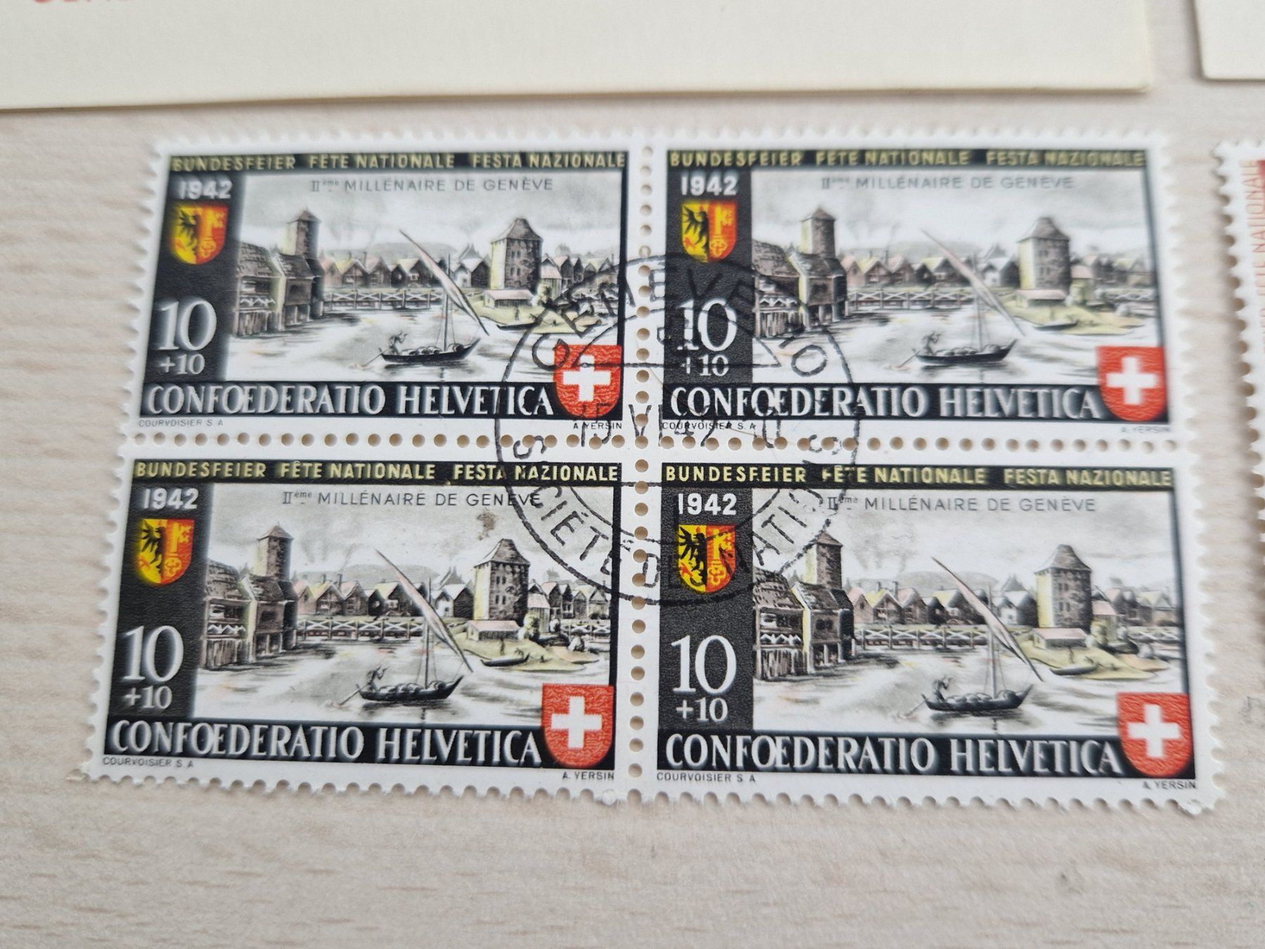 Tutti i francobolli: PP 15.6.42, ET – Usato da Burgdorf venduto da Glossy01 5