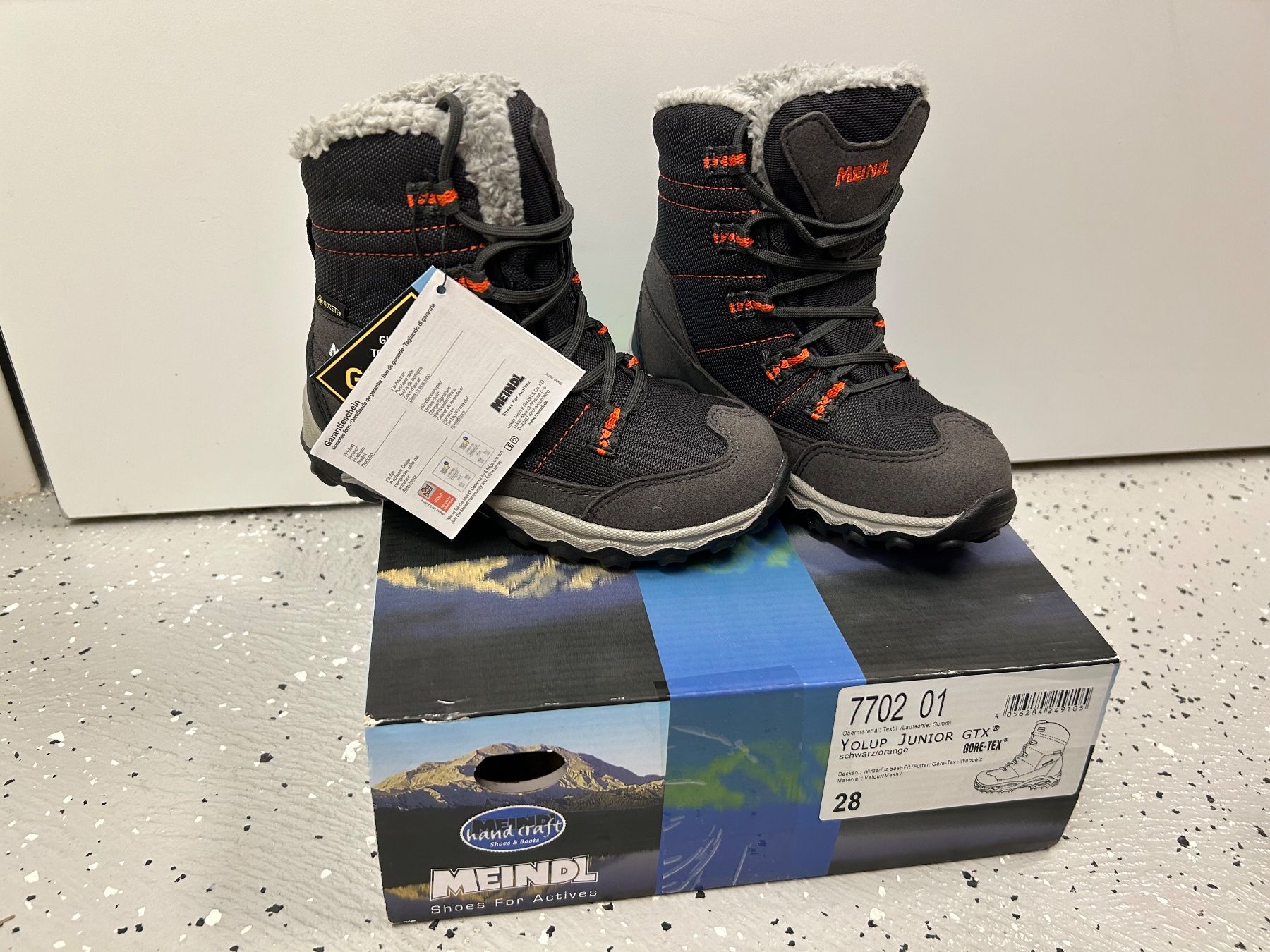 Meindl Scarpe per ragazzi: MEINDEL Kinder Pinto GTX Schuhe neu – Usato da Rümlang venduto da Jennyanna