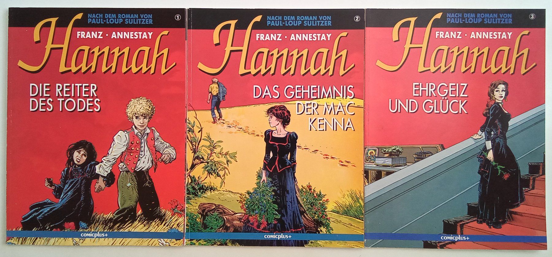 Fumetti: Hannah Band 1 - 3, Comicplus – Usato da Winterthur venduto da andreas.leu