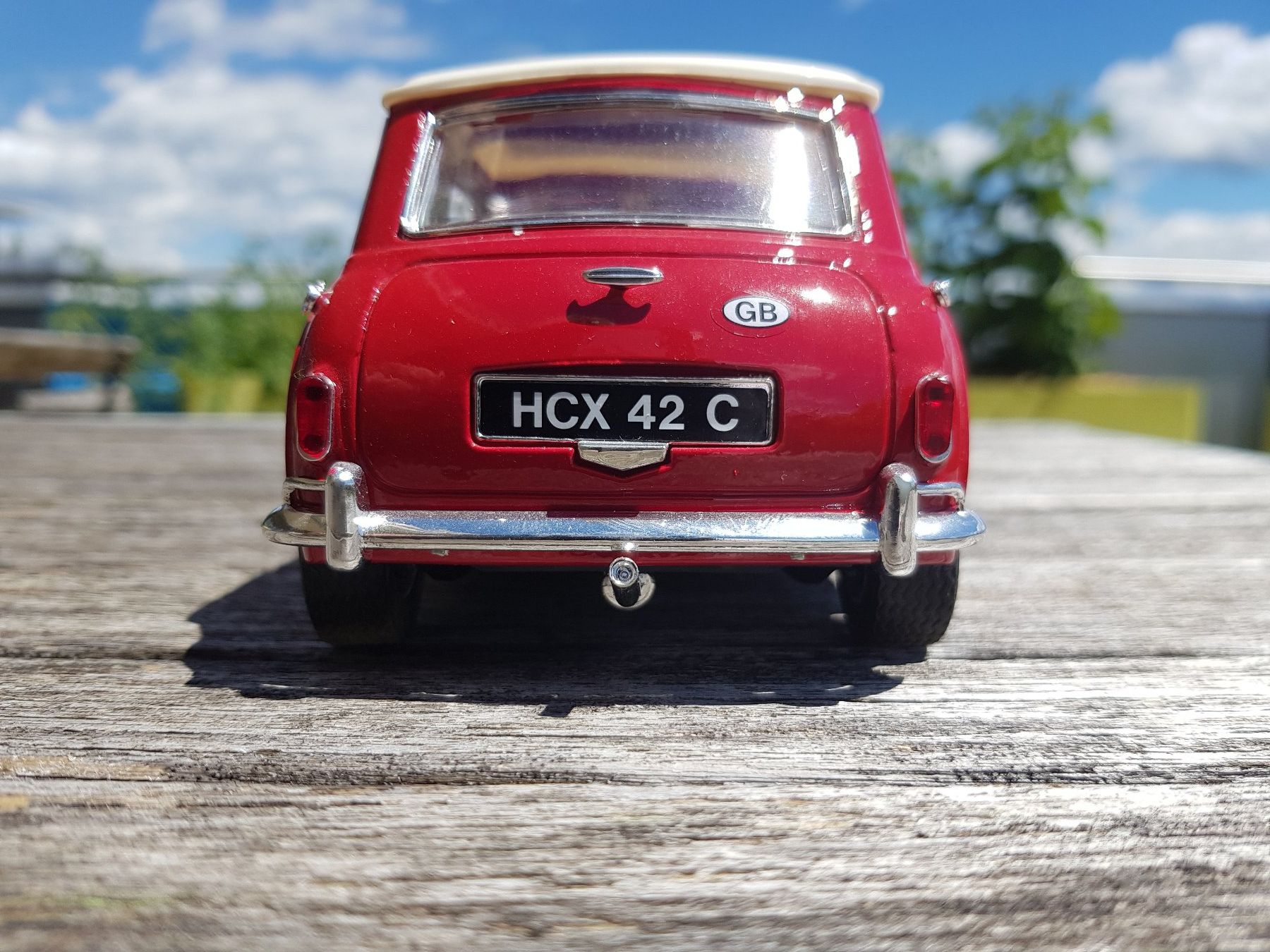 Solido Modellini d'auto: Mini Cooper S 1954 Modellauto rot – Usato da Jona venduto da dampfnuggi 3