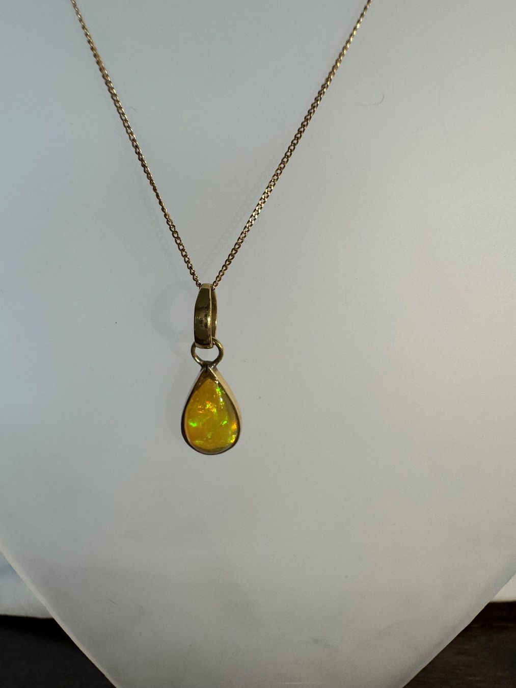 Ciondoli: Anhänger Mit Opal.Gelbgold 750 – Nuovo (secondo la descrizione) da Bern venduto da Javero 7
