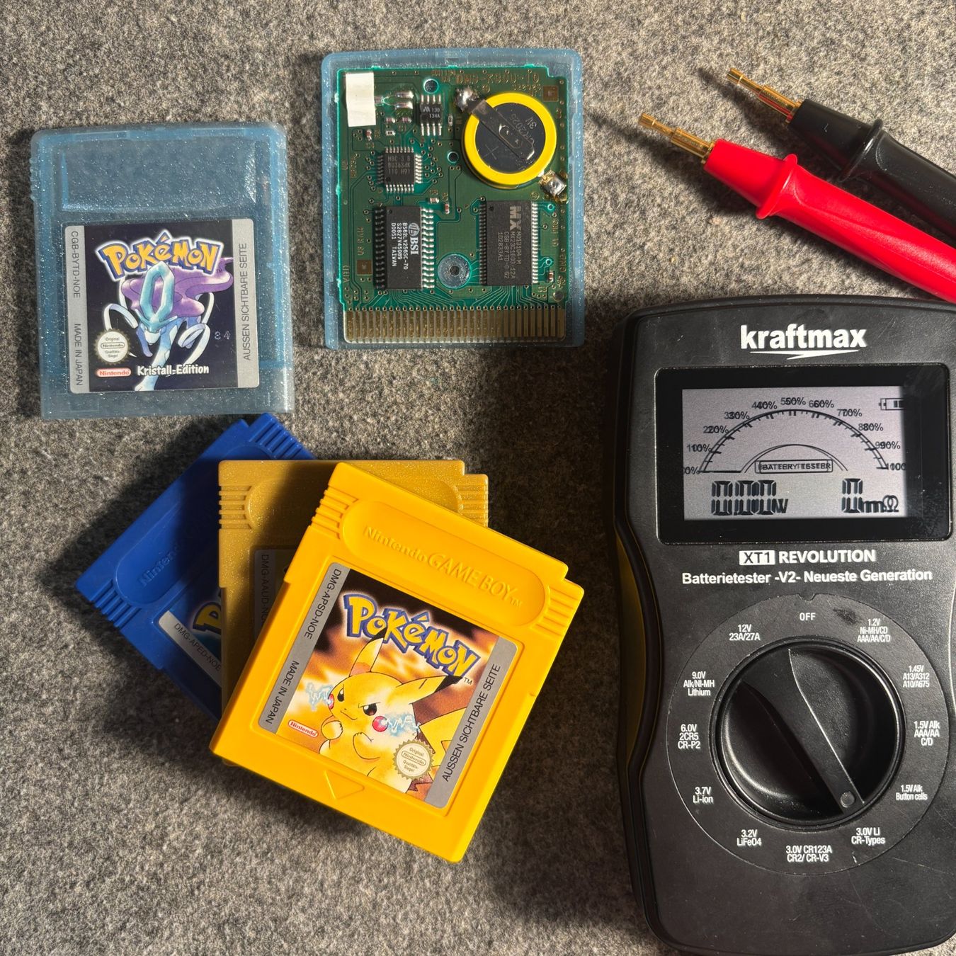 Nintendo Konsolen: Batteriewechsel für Game Boy Module – Gebraucht aus Mollis von GamingCorner
