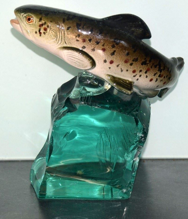 Bicchieri: Glasfische / Poisson en verre 4 kg – Usato da Collonges venduto da Auganien 1