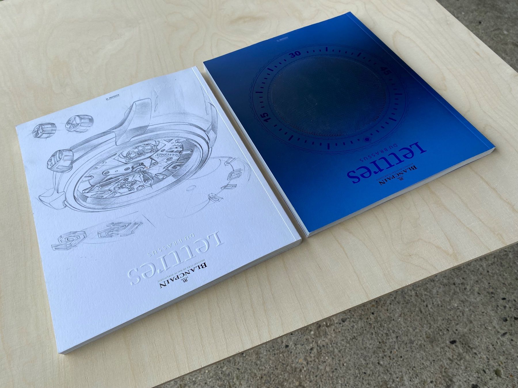 Libri: 2 Blancpain Lettres du Brassus – Usato da Feldbach venduto da Olive1 5