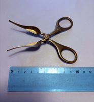 Vintage Dochtschere aus Messing – Kerzenlöscher, Made in Ger