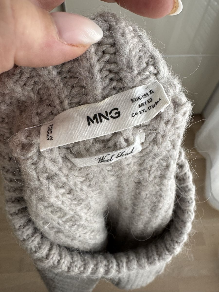 Mango Maglioni & Felpe: Strickpullover in Grau Mango – Usato da Sulgen venduto da a_fonsi 3