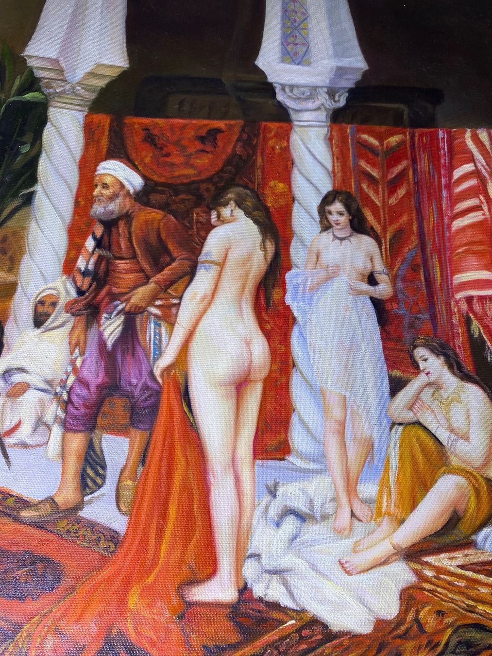 Foto & Immagini: Ölbild Haremszene – Usato da Berikon venduto da Samurai67ch 2