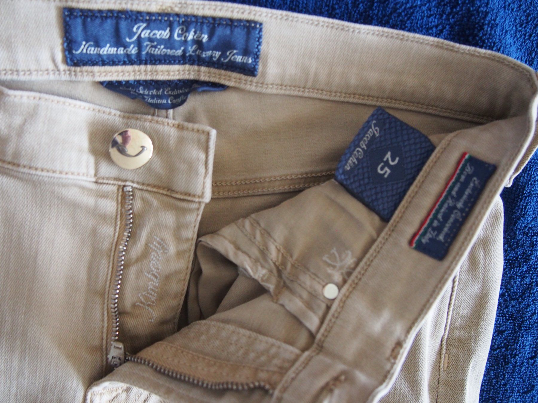 Jacob Cohën Pantaloni: Jacob Cohën Dekorative Hose fast neu! – Usato da Stäfa venduto da meridianum 2