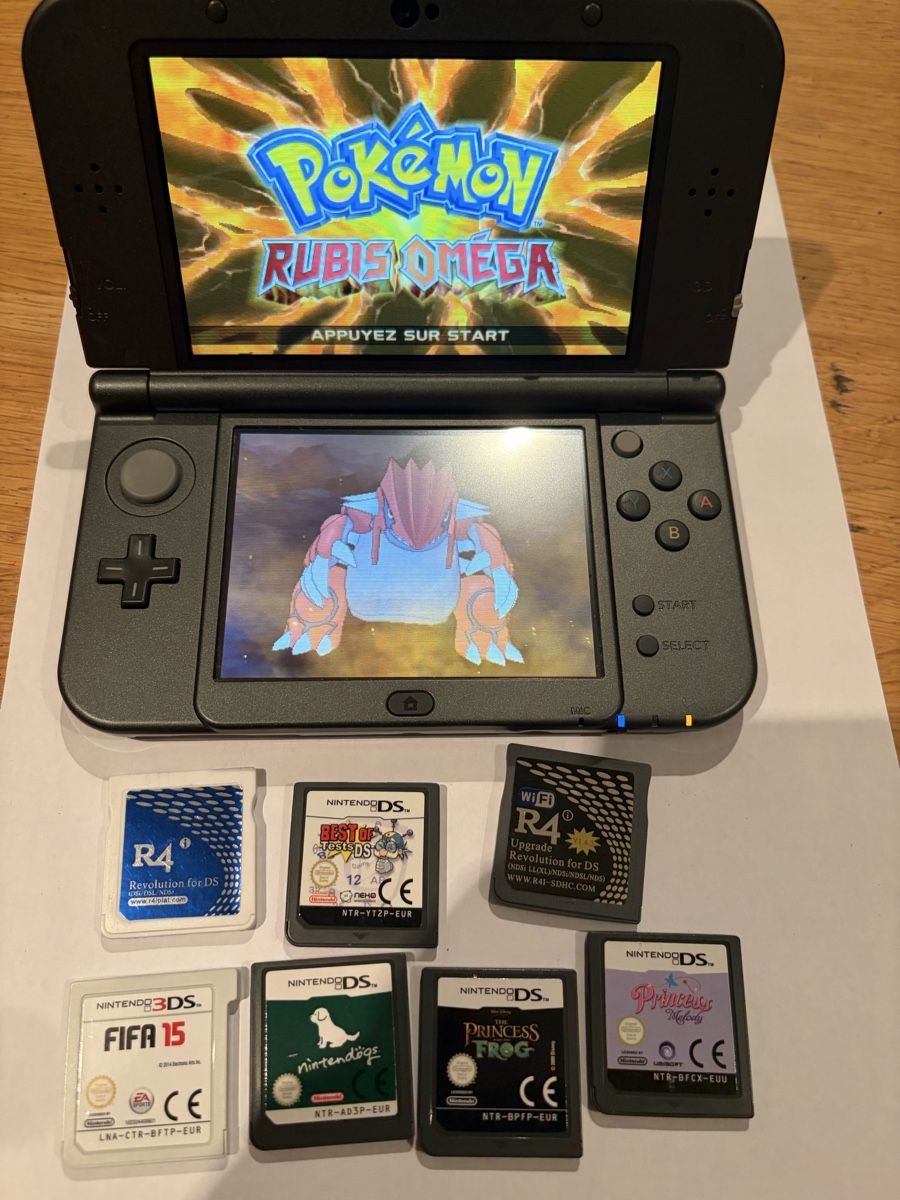 Nintendo Konsolen: Console Nintendo 3DS XL avec jeu Pokémon OMEGA Ruby – Gebraucht aus Echallens von JAR69
