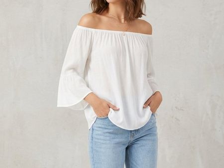WOMEN - weisse Bluse von Today, M