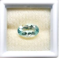 Aigue-marine ovales 11x7 mm - Valeur 220.- Fr