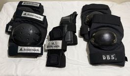 Schoner Set Rollerblade DBS schwarz