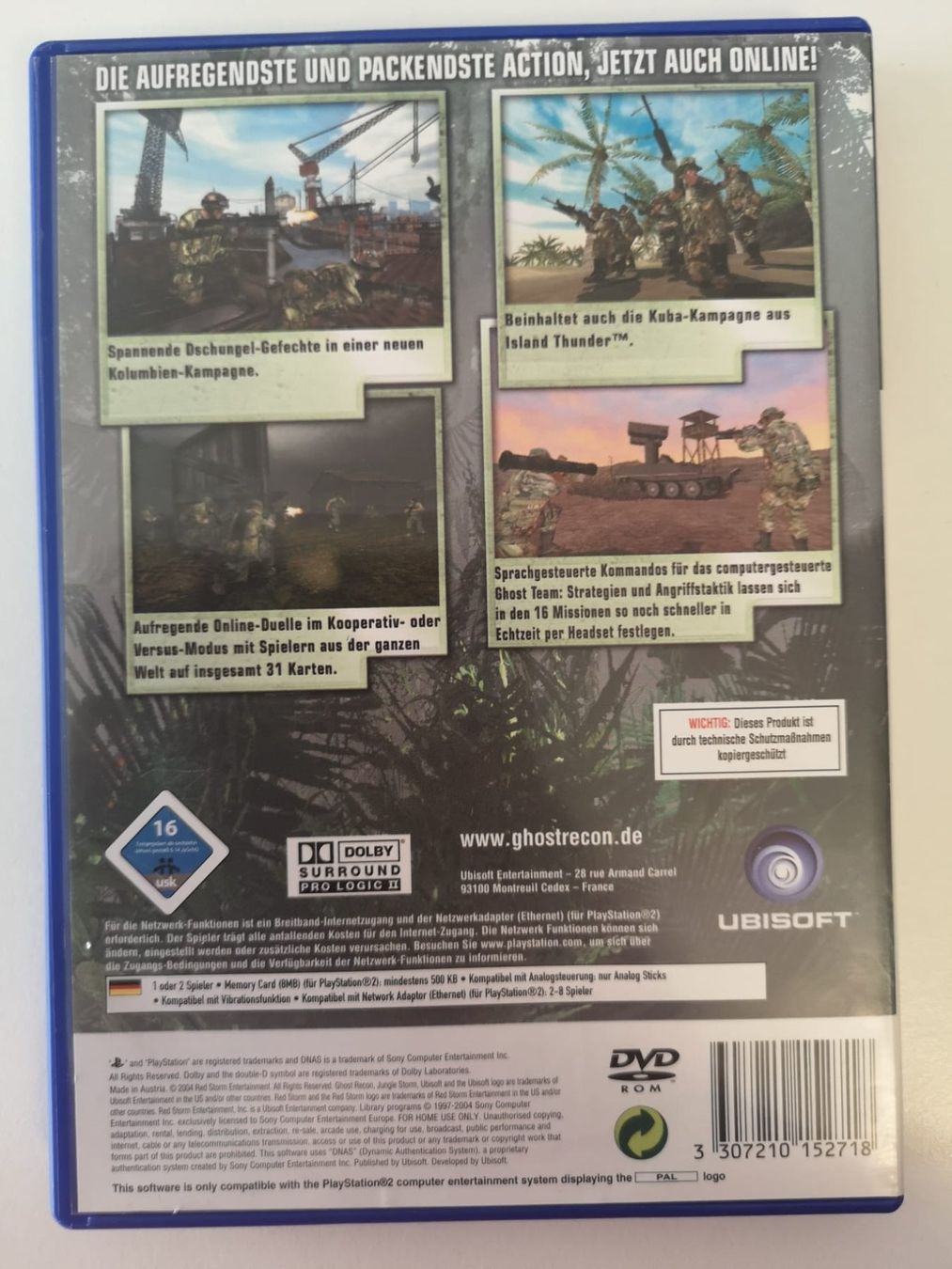 Giochi: Ghost Recon Jungle Storm (PS2) – Usato da Herisau venduto da Seyashop_2 2