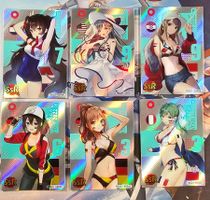 Football Girl 6 SSR Card Anime Sexy Waifu Foil Holo