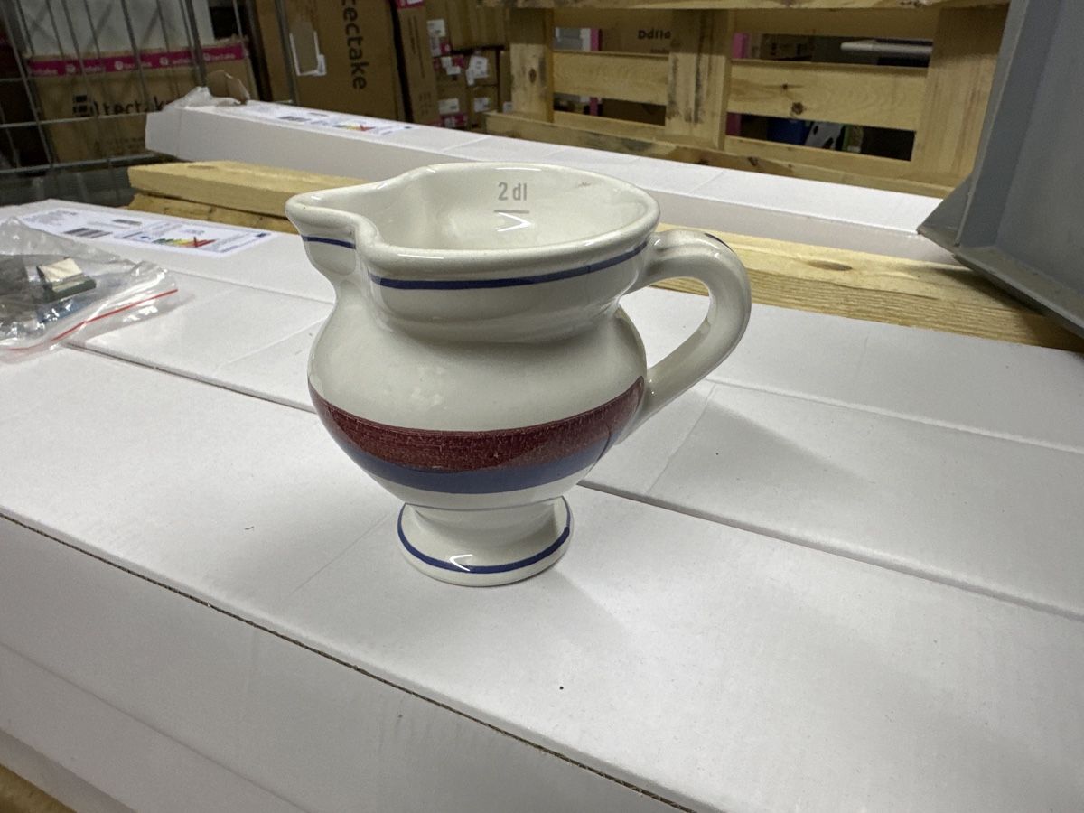 Caraffe: 66 Stk. Tessiner Wein Karaffen 2dl – Usato da Necker venduto da liq24 1