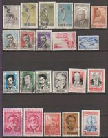 Uruguay diverses émissions collection 1950-1970