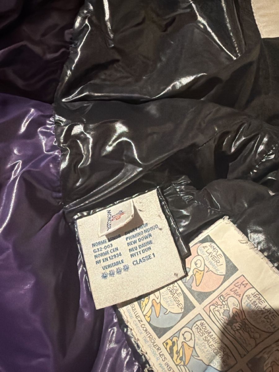 Moncler Vestes: Piumino Moncler vintage viola – D'occasion à Cama par stevemassive 3