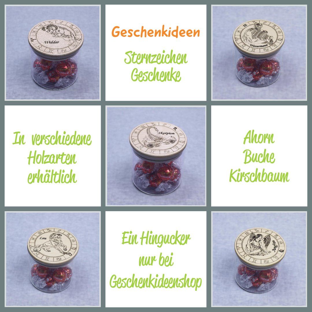 Tutte le decorazioni: Geschenk - Sternzeichen "Skorpion" mit Kirschbaumholz-Deckel – Nuovo e nell'imballaggio originale da Schwyz venduto da Riba6367 2