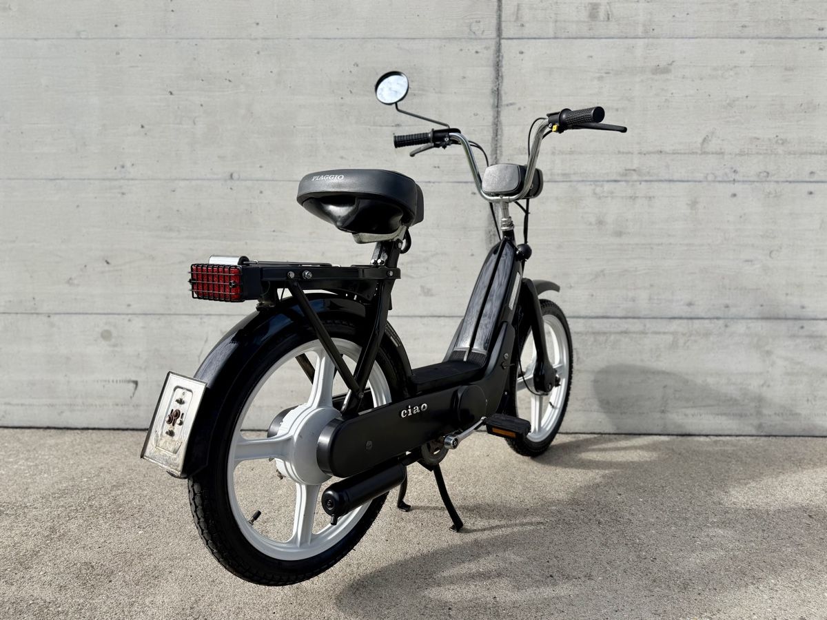 Piaggio Ciclomotori: Piaggio Ciao Schwarz mit Ausweis – Usato da Buchs AG venduto da tr_tuning 3
