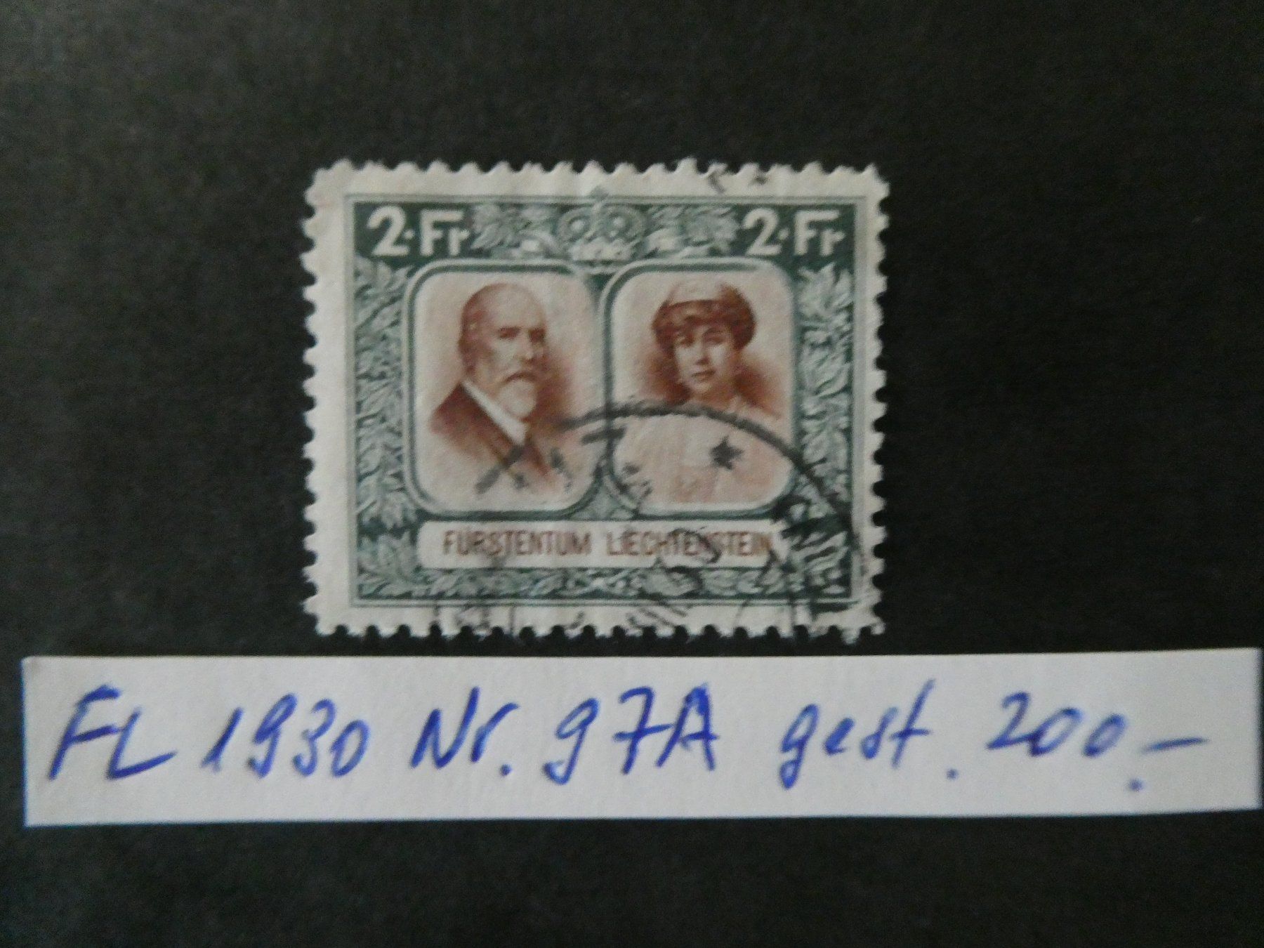 Tutti i francobolli: FL 1930 Nr. 97A gestempelt – Usato da Lausen venduto da Herbamare01