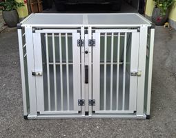 Autohundebox AluRide Doppelbox