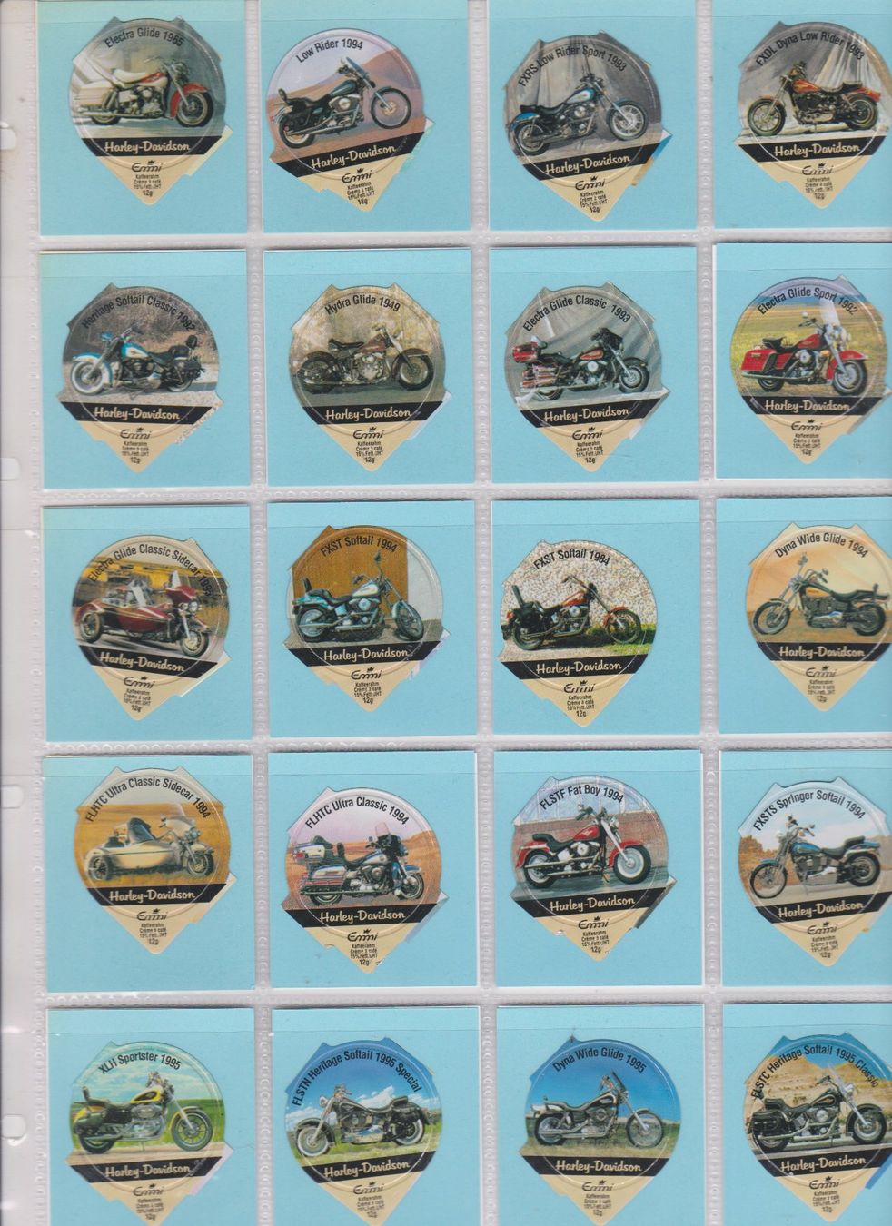 Coperchi dei cremini per caffè: lot opercules  motos Harley-Davidson - – Usato da Bex venduto da Canouille 4