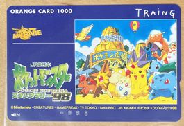 Pokemon Orange Card JR Japanese 1998